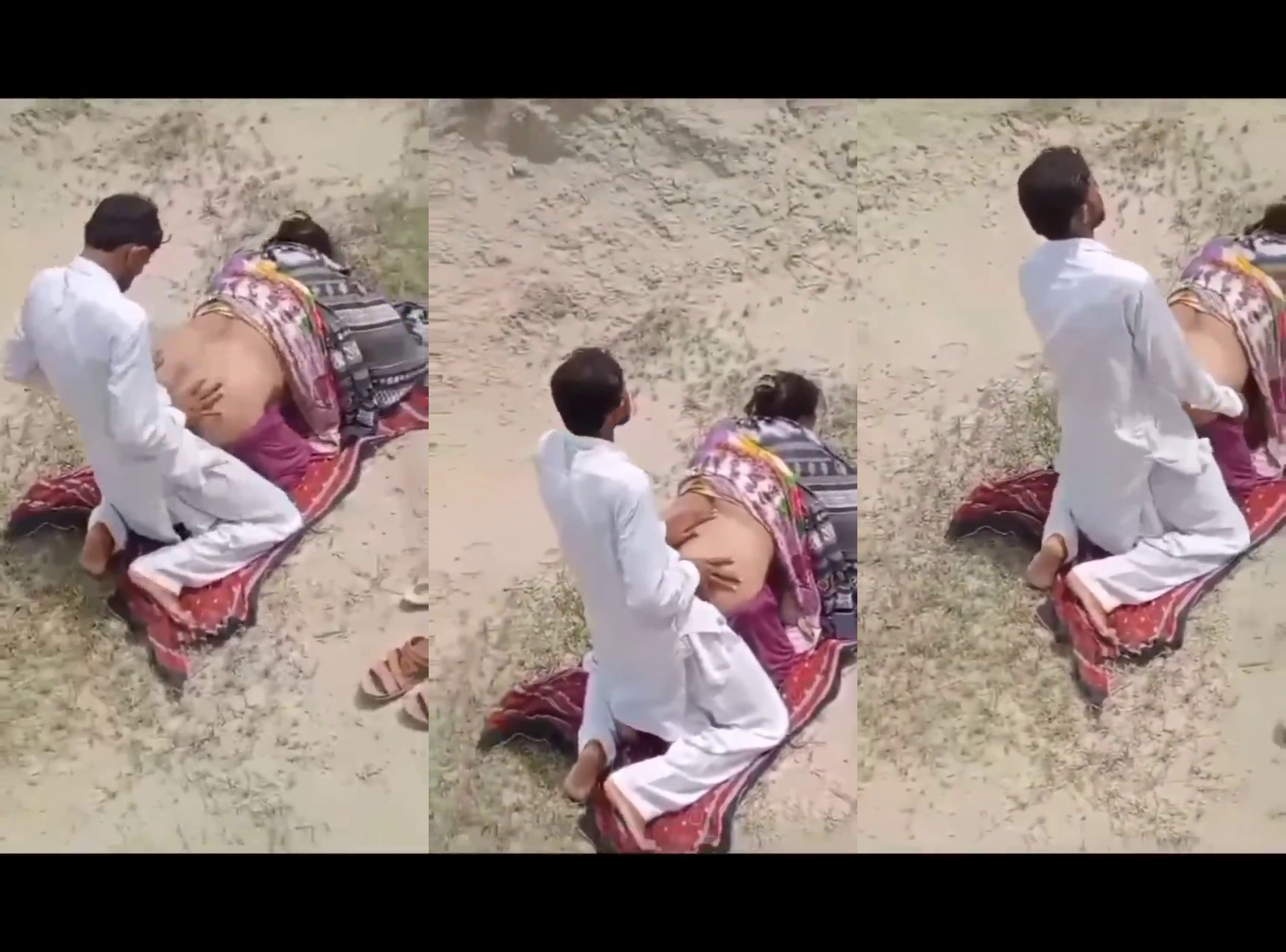 karachi couple sex in public caught